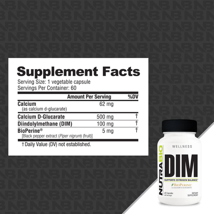 DIM with Calcium D-Glucarate