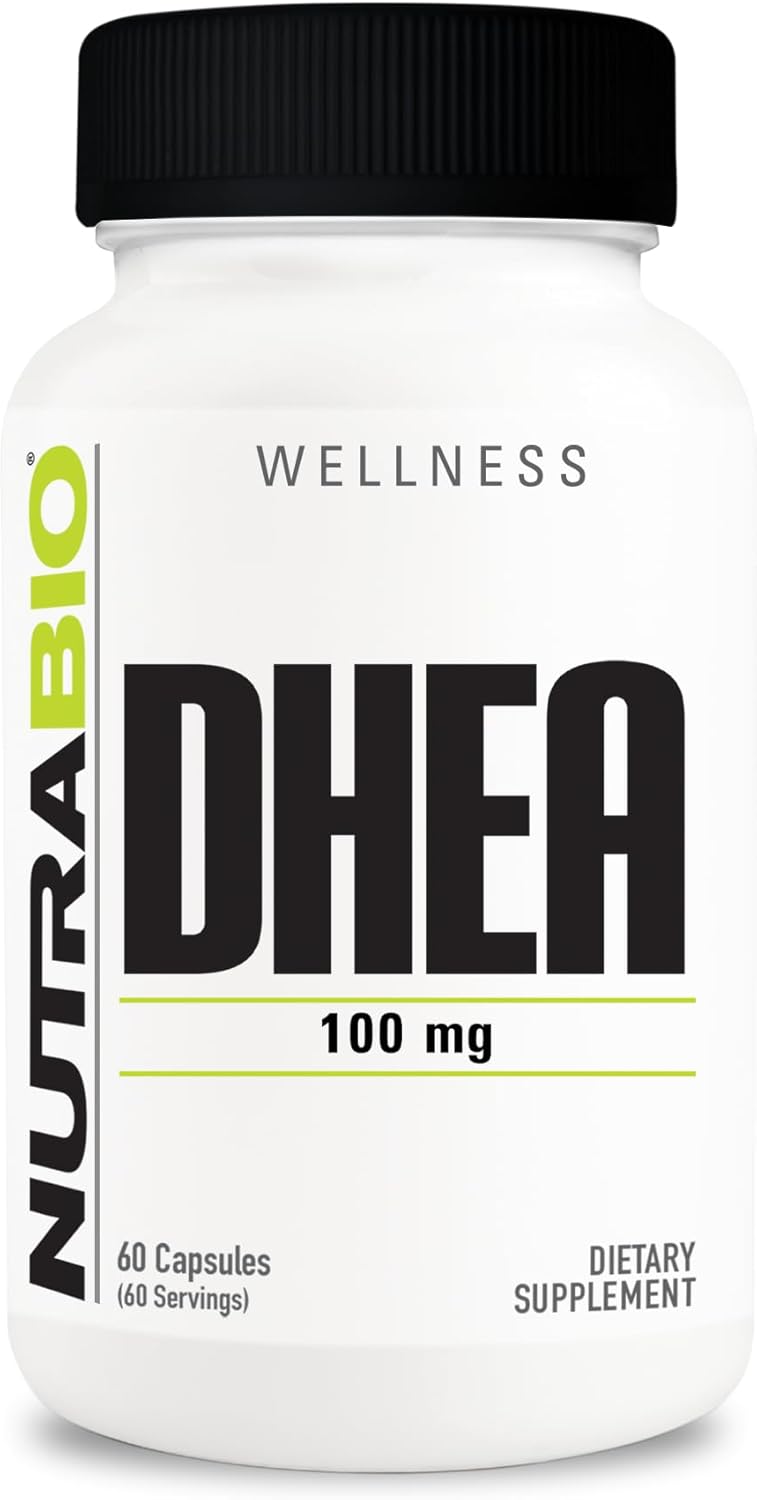 NutraBio - DHEA 100mg 100 Capsules