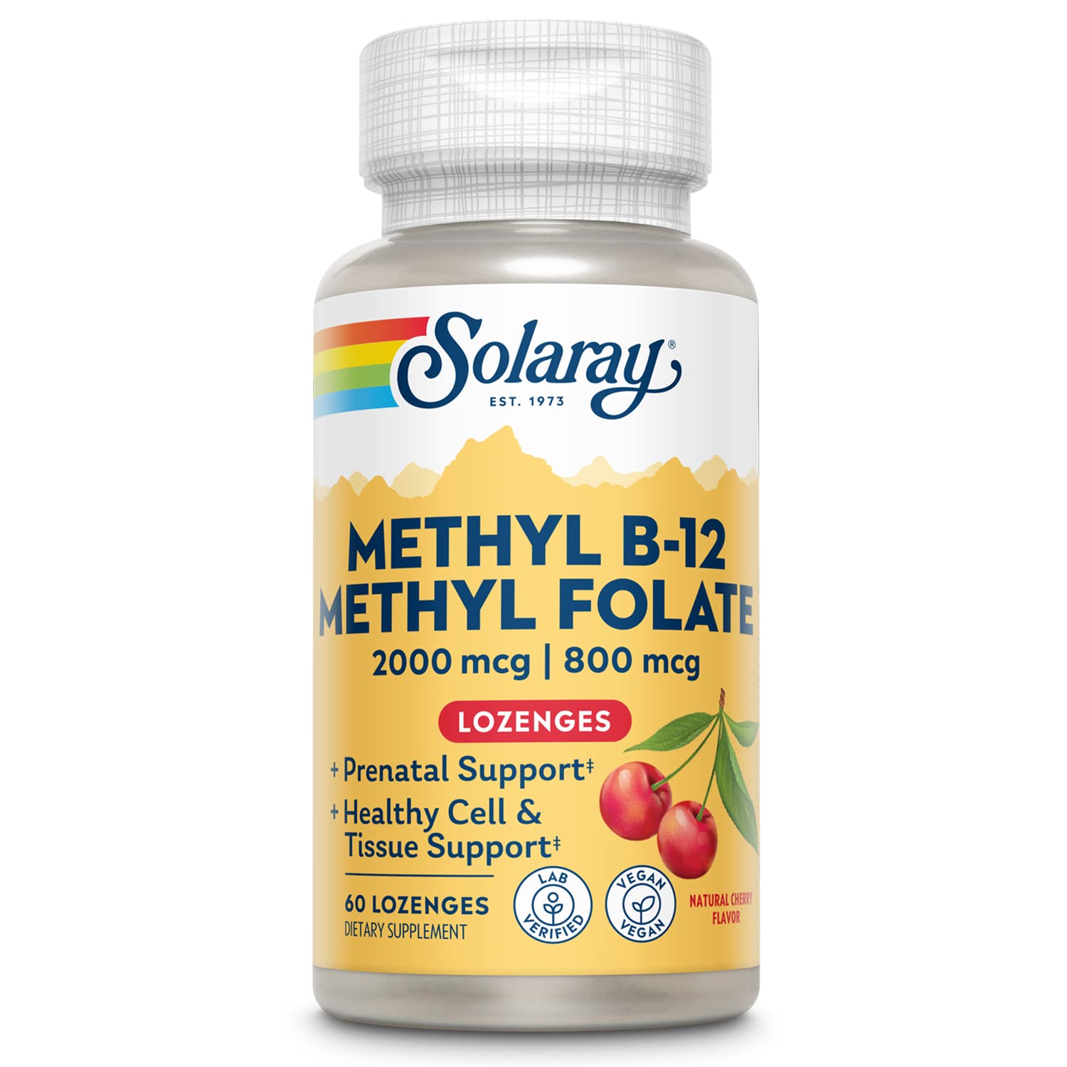 Methyl B-12 Methyl Folate Lozenges