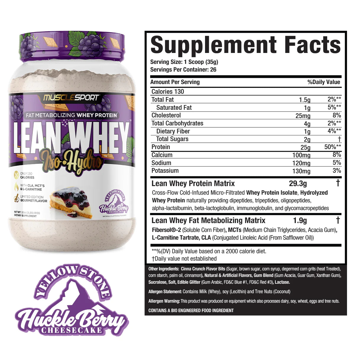 LEAN WHEY - 2LB