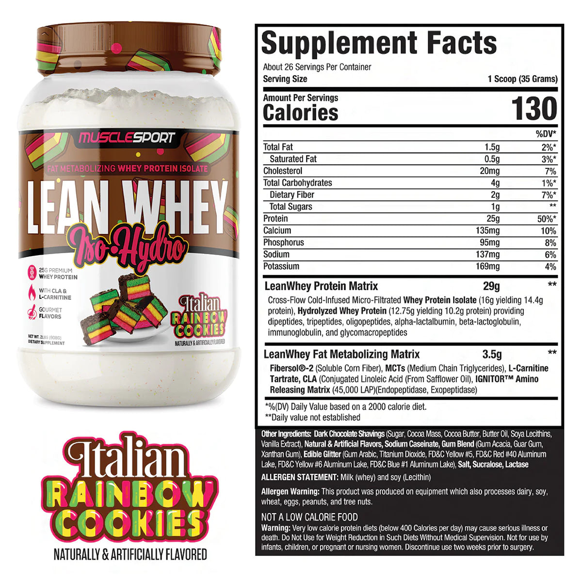 LEAN WHEY - 2LB