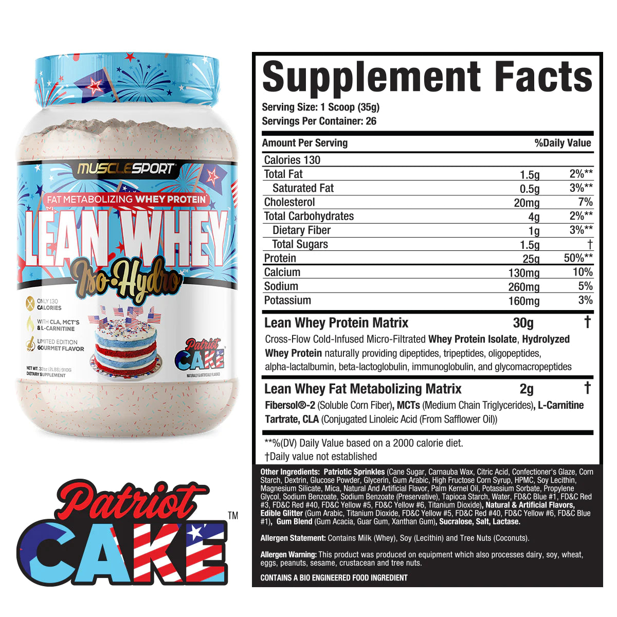 LEAN WHEY - 2LB