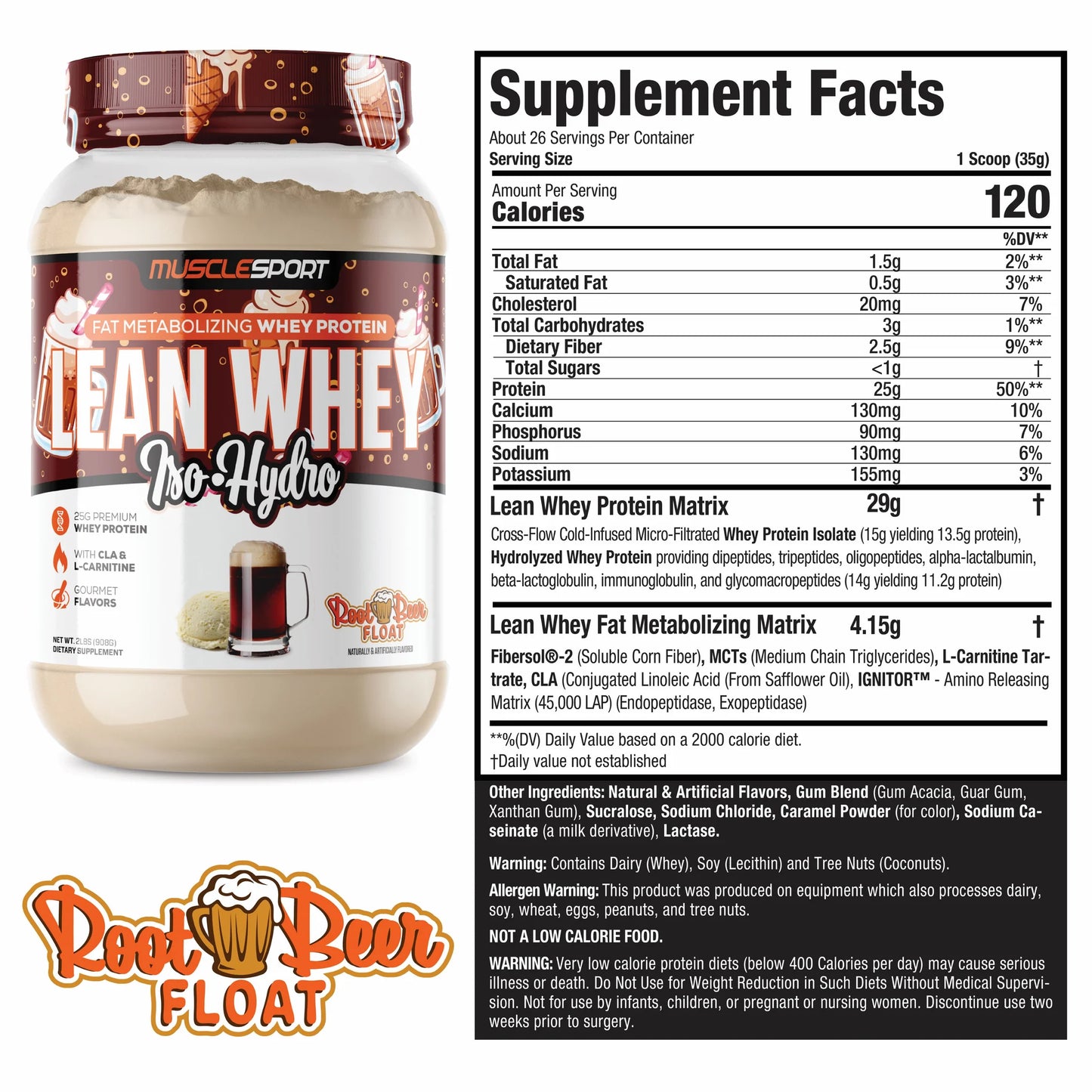 LEAN WHEY - 2LB