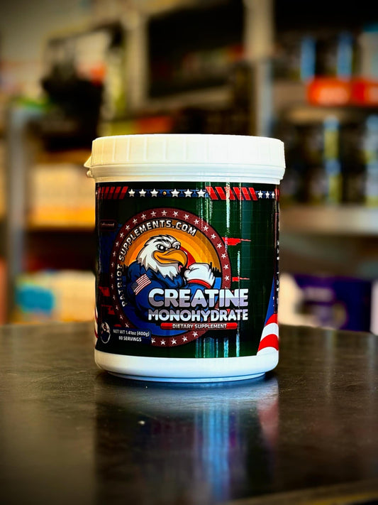 Patriot Supplements Creatine Monohydrate