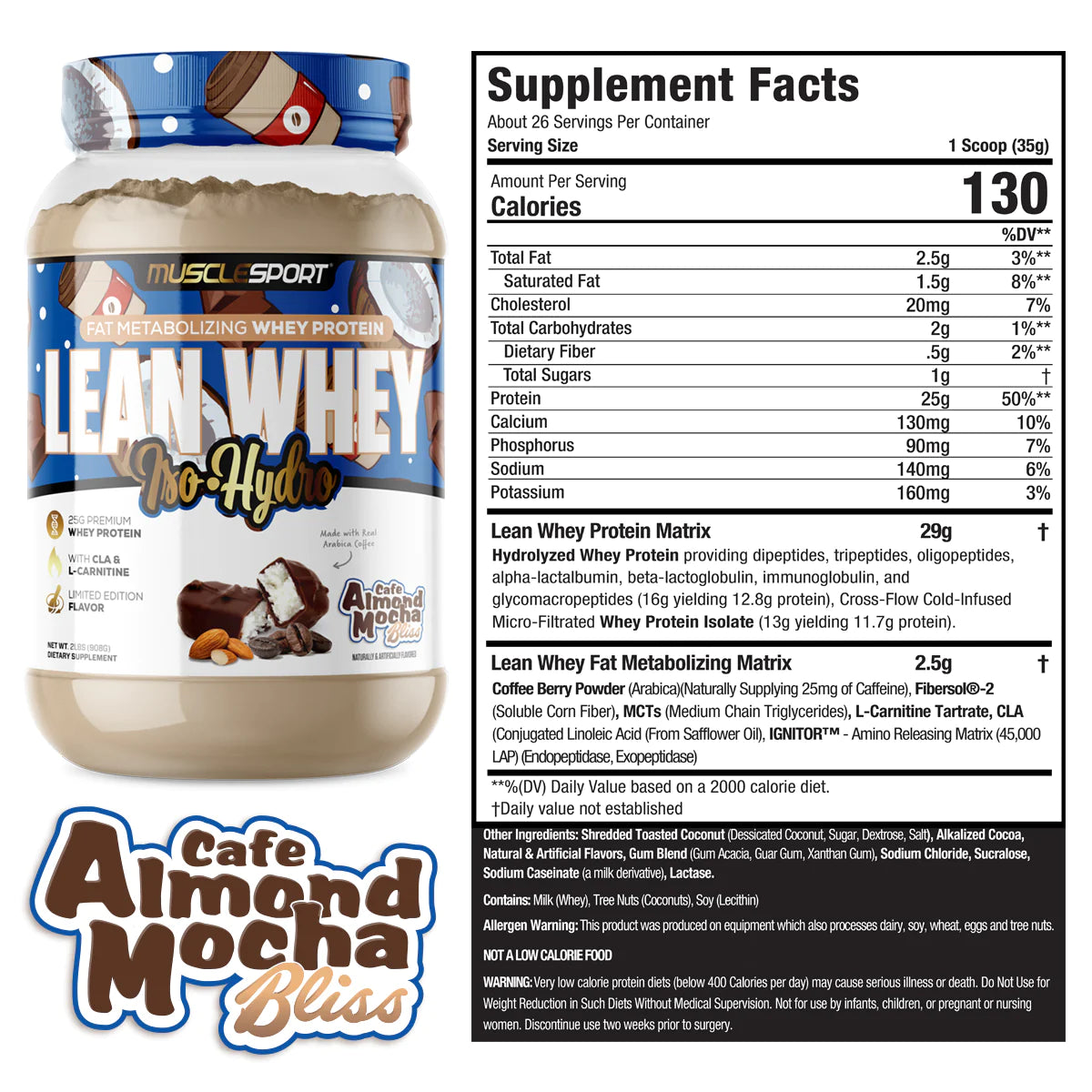 LEAN WHEY - 2LB