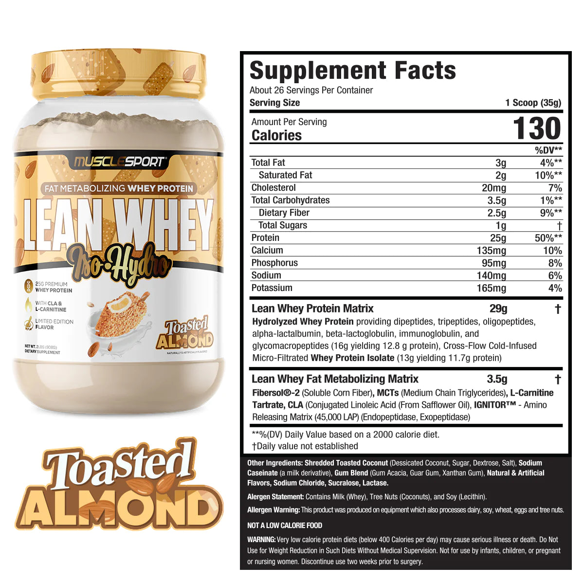 LEAN WHEY - 2LB