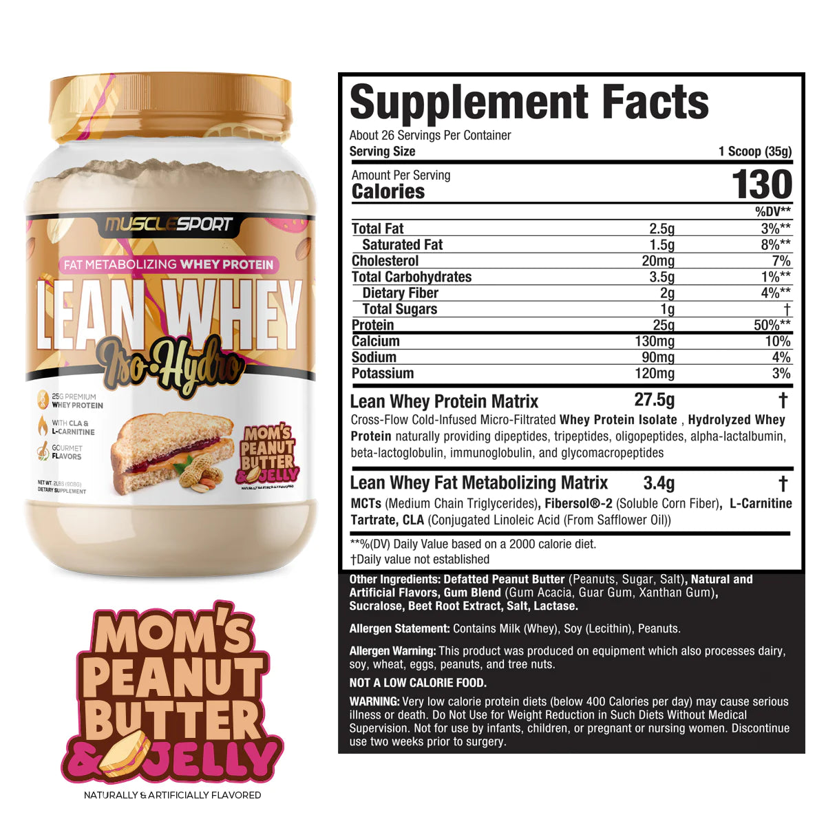 LEAN WHEY - 2LB