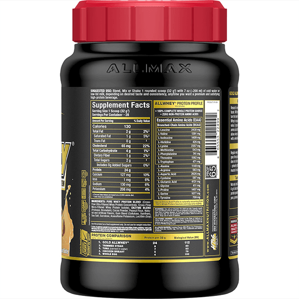 Gold Allwhey - 2LBs