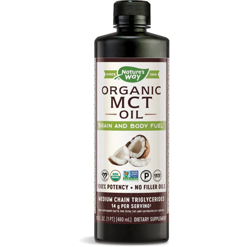 100% Organic MCT Oil 16 oz