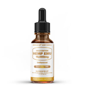 Hemp Emu Gold edition - CBD tincture 10,000 MG
