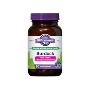 Oregon's Wild Harvest - Burdock 90 Capsules