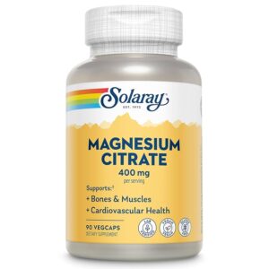 Solaray Magnesium Citrate 400mg
