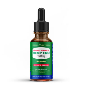 Hemp Emu 1500mg 1:1 Ratio CBG:CBD