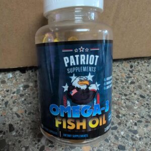 Patriot Supplements - Omega-3 Fish Oil