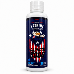Patriot Supplements - L-Carnitine 3000 - Blue Raz Freedom Blast